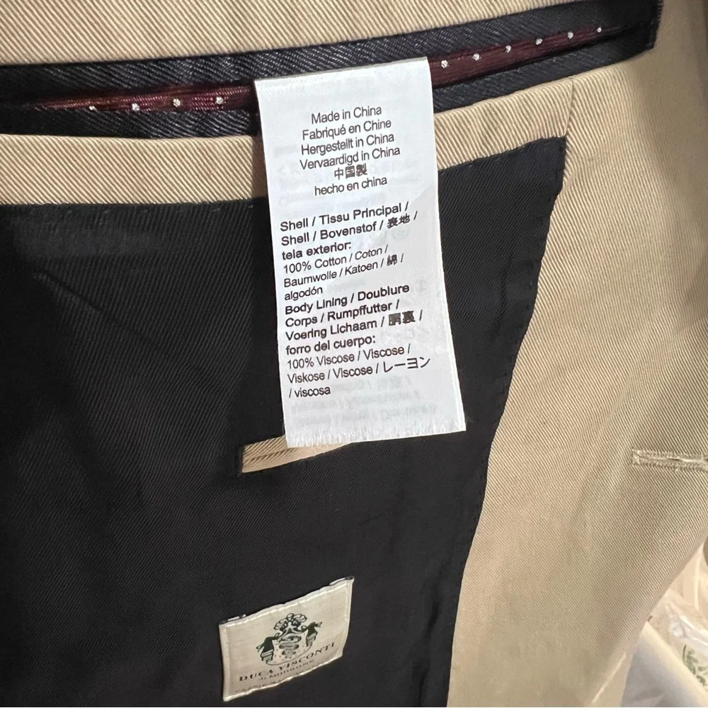 J. Crew Classic Tan Men's Blazer - Picture 4 of 10